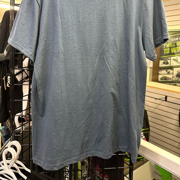 NEW FOX MEN'S MIDWAY AIRLINE TEE NAVY - Picture 2 of 2